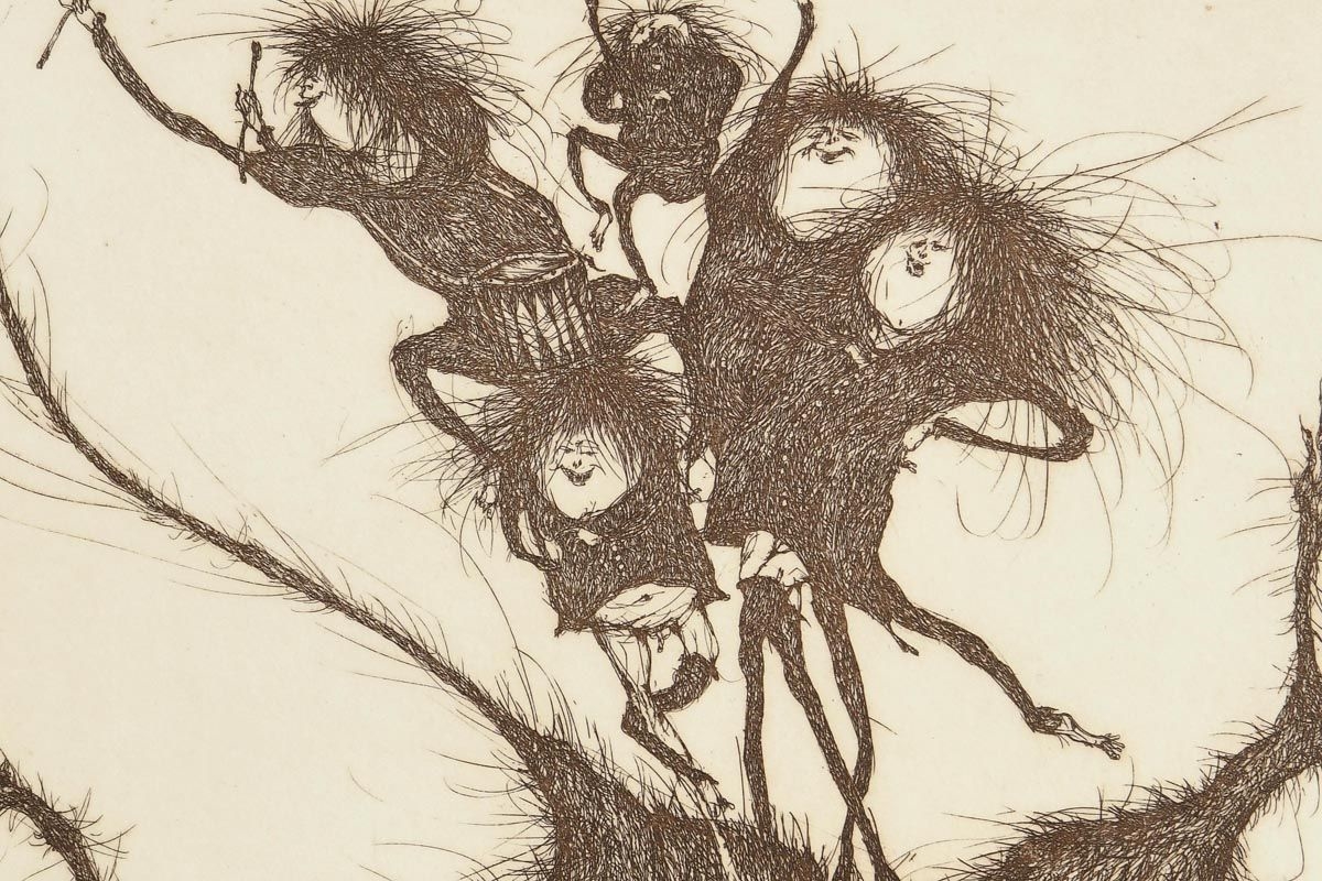 Artwork by Gertrude Degenhardt, Untitled, Made of etching