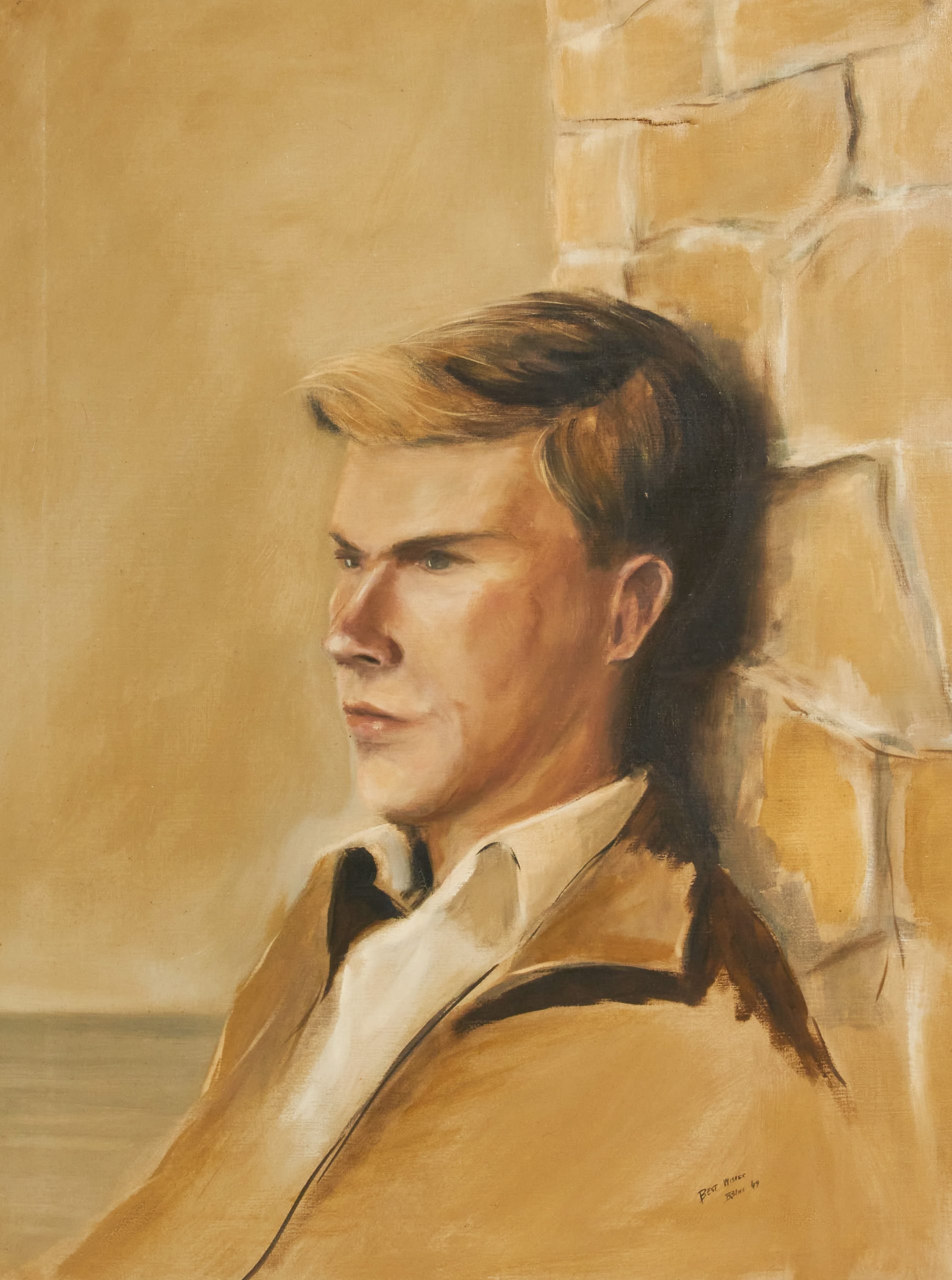 Artwork by Robert R. Bliss, Richard Schrack, Made of oil on canvas