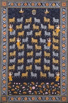 Untitled (Pichwai) - Karan Singh