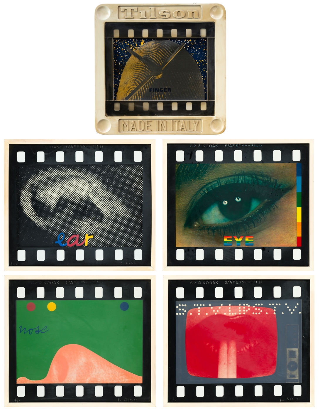 Joe Tilson | Made in Italy - Five senses (1968) | MutualArt