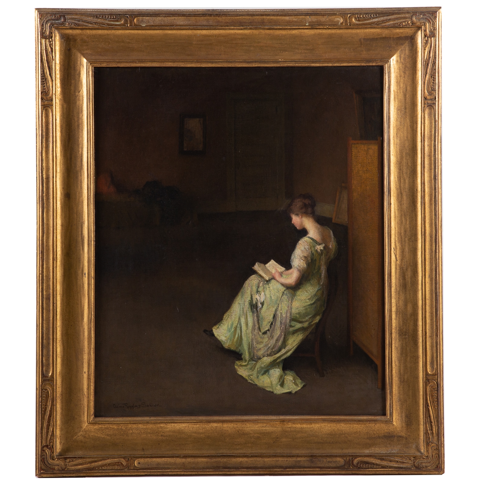 Artwork by Alice Ruggles Sohier, Solitude, Made of oil on canvas