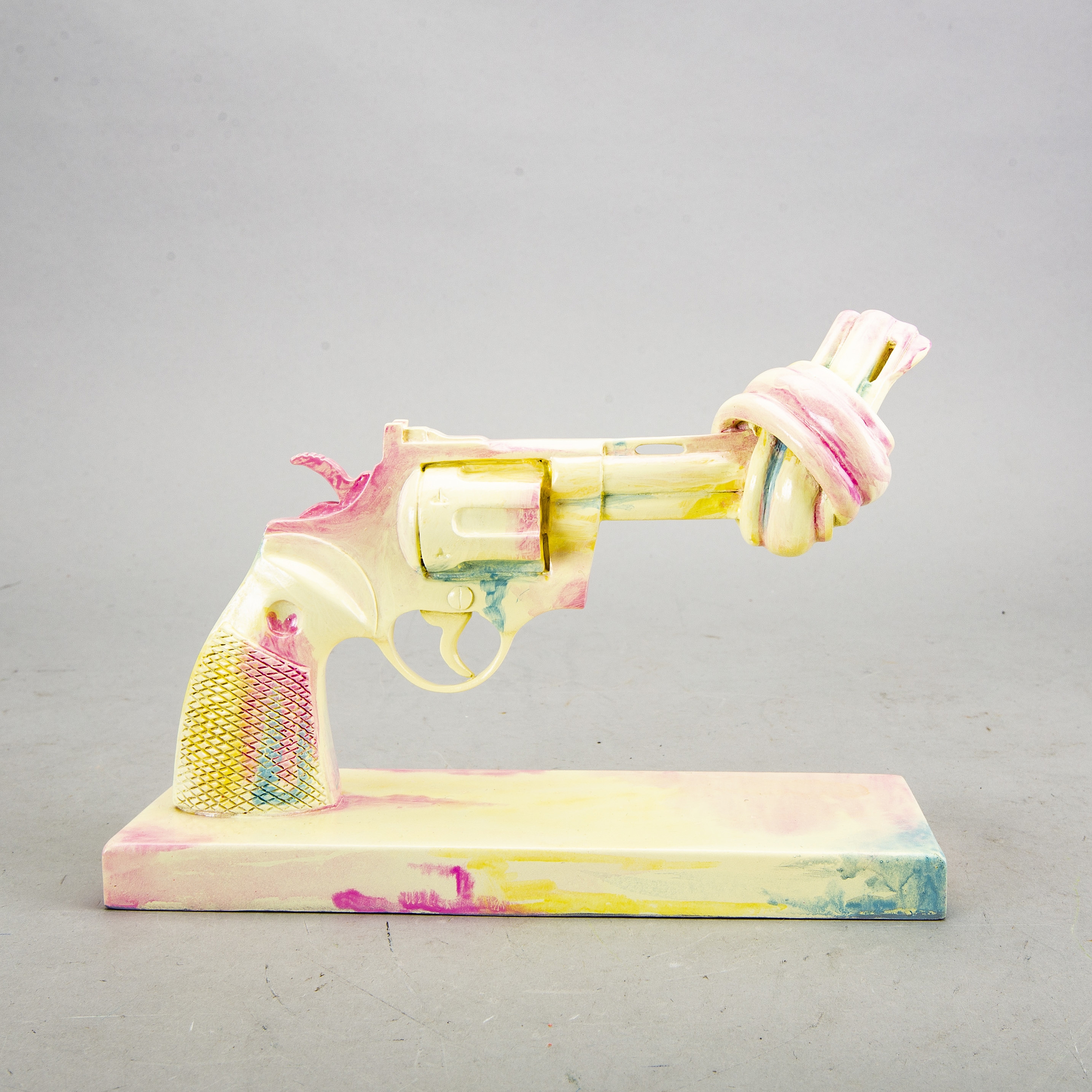 Artwork by Carl Fredrik Reuterswärd, Acne for Peace