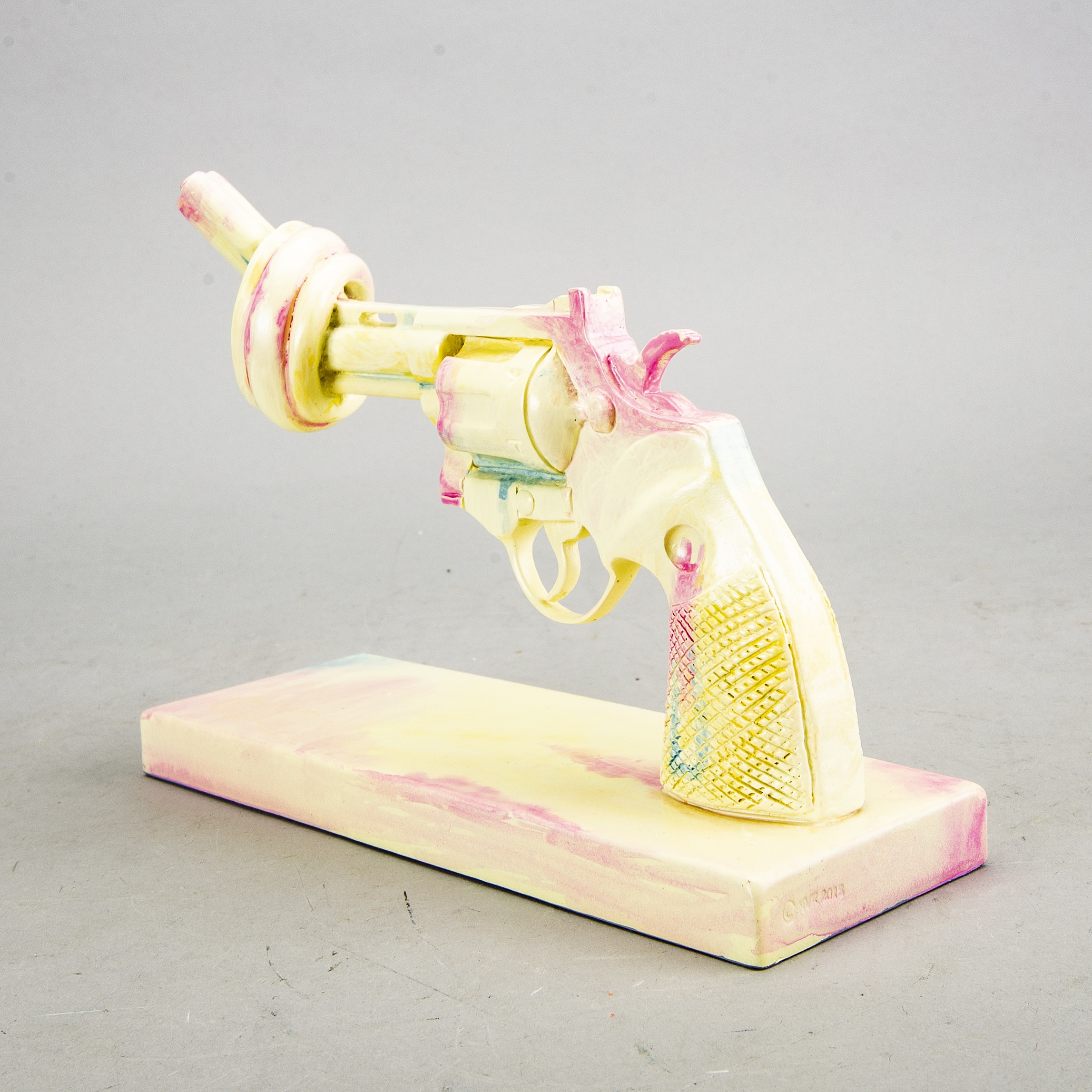 Artwork by Carl Fredrik Reuterswärd, Acne for Peace