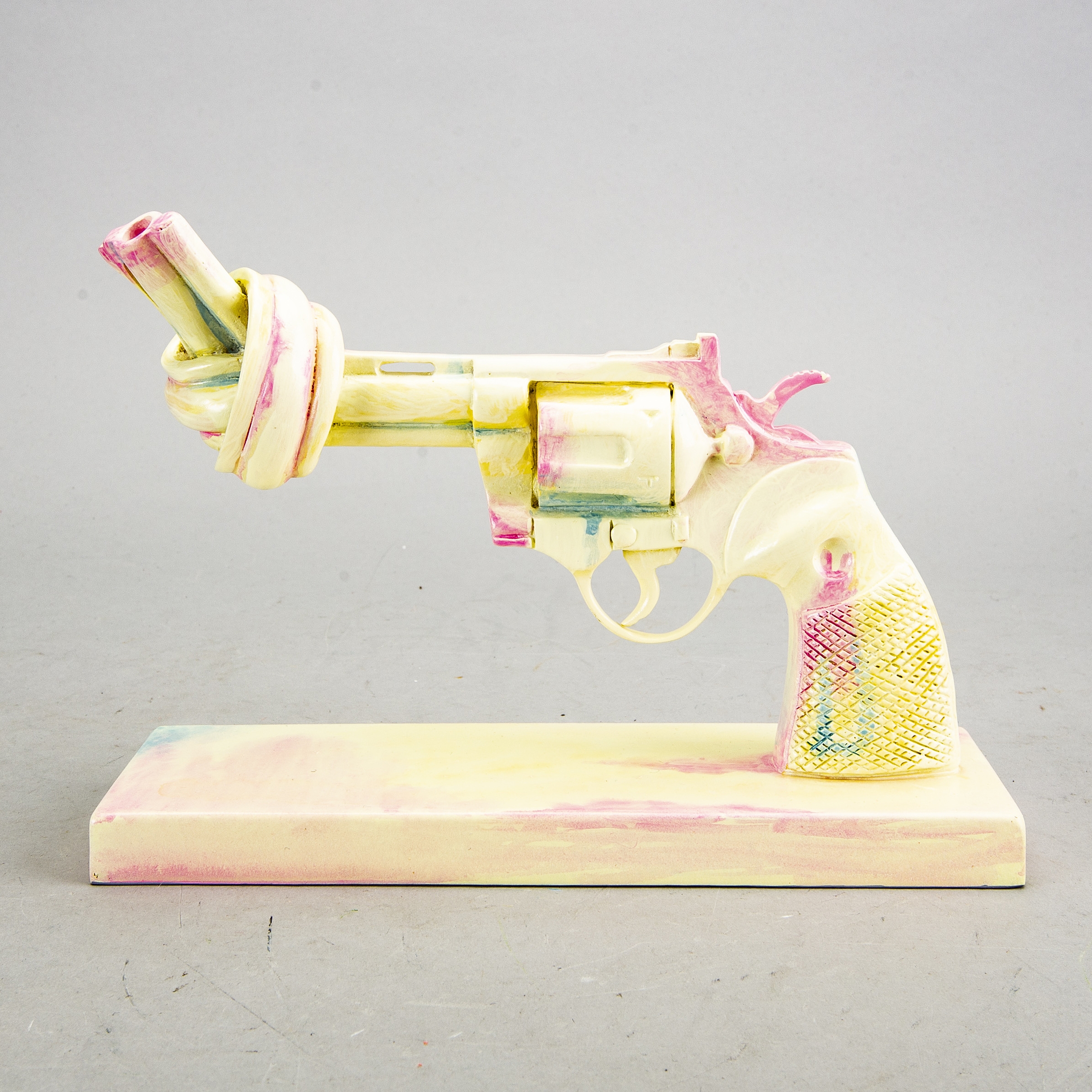 Artwork by Carl Fredrik Reuterswärd, Acne for Peace