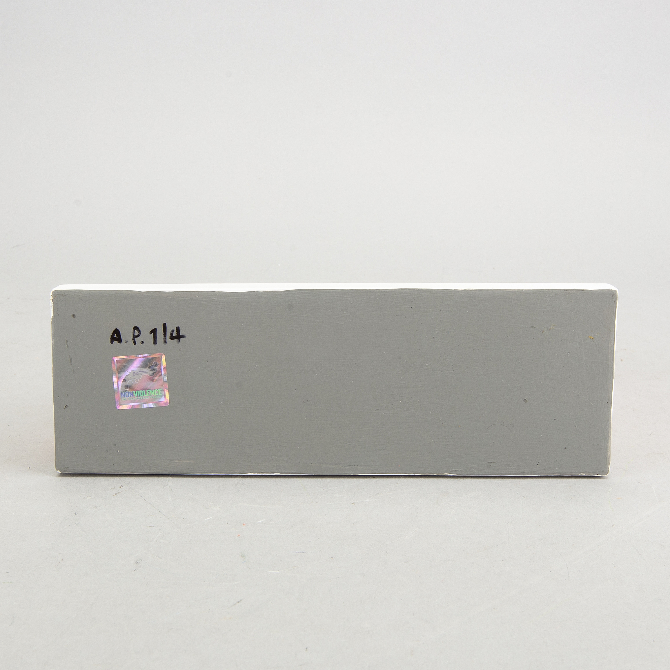 Artwork by Wu Mingzhong, Carl Fredrik Reuterswärd, Hey! Red Peace