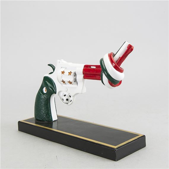 Futbo for Peace by Carl Fredrik Reuterswärd, 2012