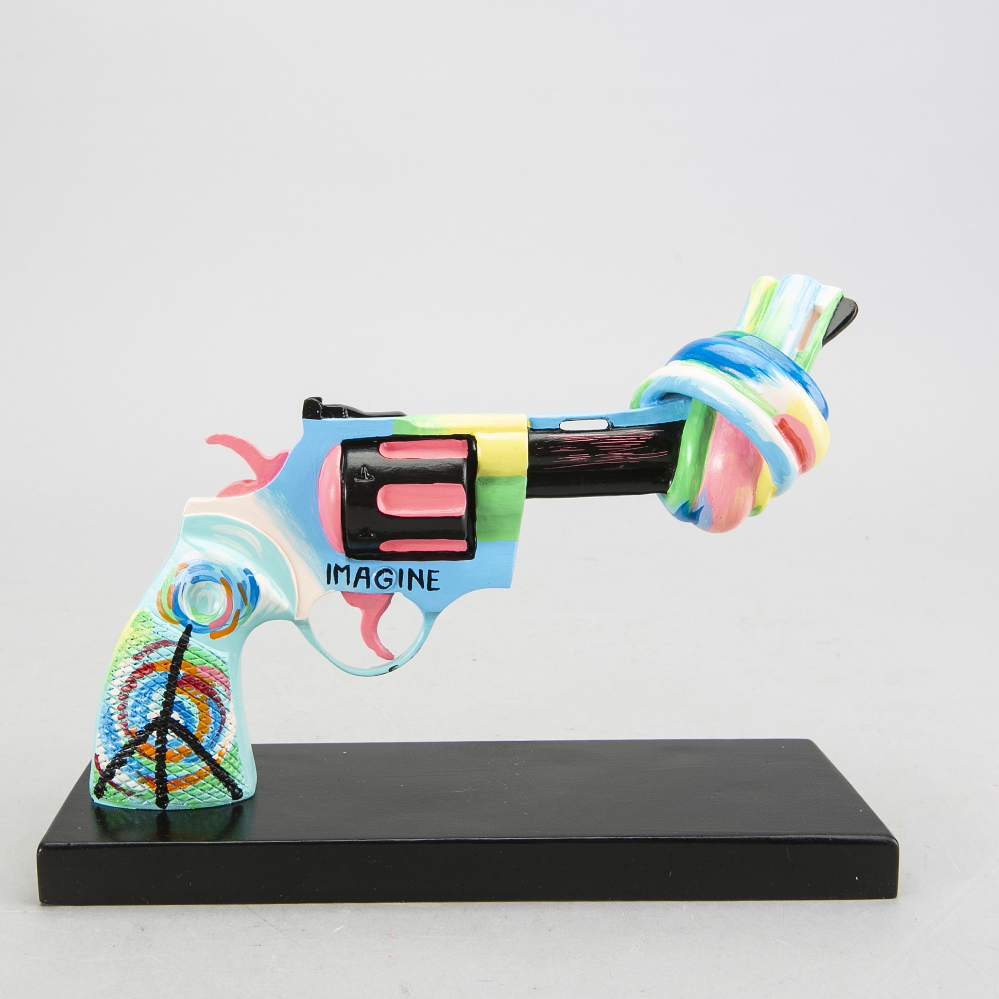 Artwork by Carl Fredrik Reuterswärd, Ringo Starr, Drums for Peace