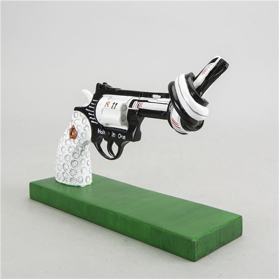 Drive for Peace by Carl Fredrik Reuterswärd, 2013