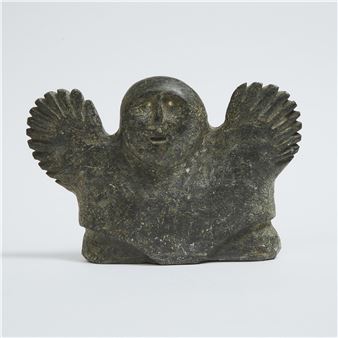 SHAMAN WITH WINGS - Luke Tunguak