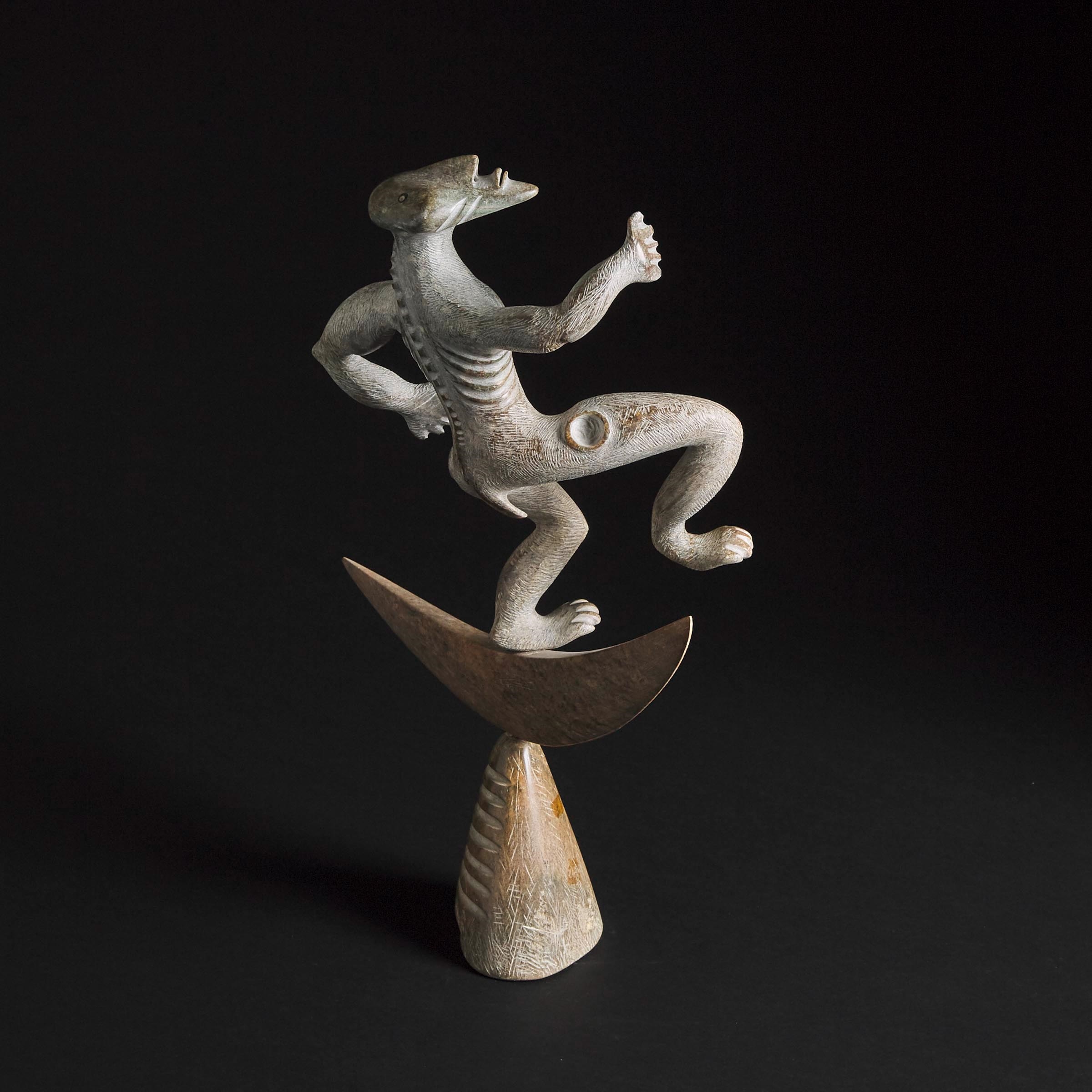 David Ruben Piqtoukun | FLYING SHAMAN | MutualArt