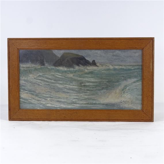 Seascape by H. Griffin, 1895