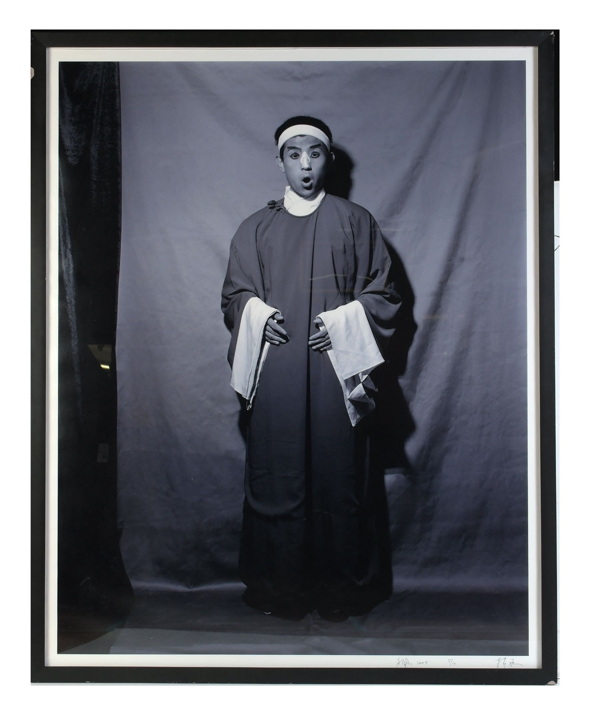 Artwork by Han Lei, ''A Man Who Plays the Clown'', Made of Chromogenic Print