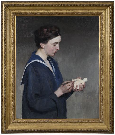 The Sculptor by Lilla Cabot Perry
