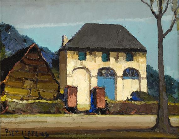 'Dorpsgezicht' by Piet Lippens