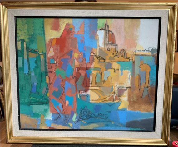 Au bord de l'Arno by René Gouast