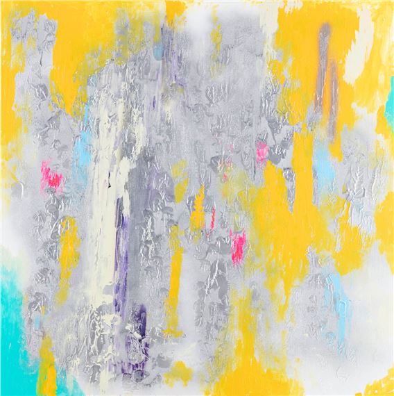 Yellow Silver Map by Gossia Zielaskowska, 2020