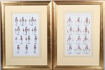 TWO WORKS: MANUAL EXERCISES ACCORDING TO THE LATE REGULATION BY THE DUKE OF YORK - W. Grainger