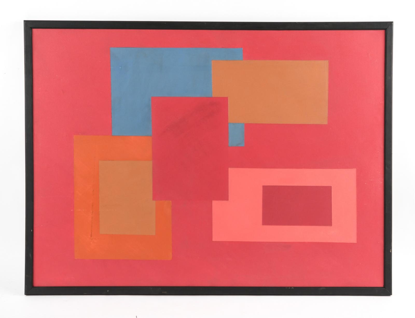 Travis Rauch | HARD EDGE ABSTRACT (Circa 1967) | MutualArt