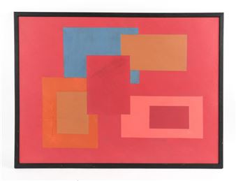 HARD EDGE ABSTRACT - Travis Rauch