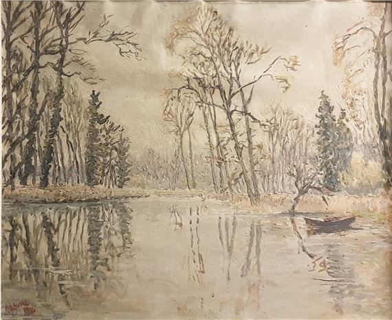 Tree Ponds by Fernand Laval, 1954