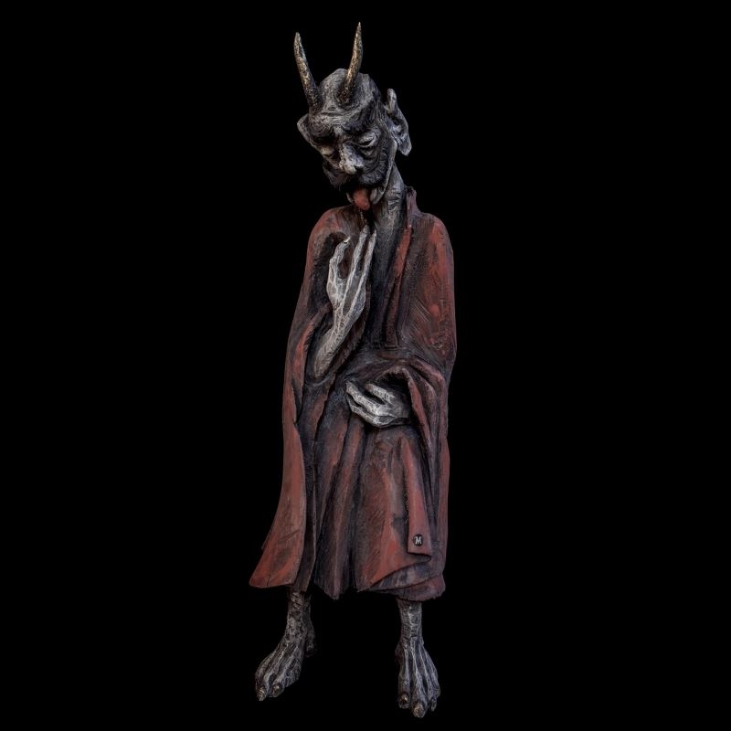 Artwork by Marcin Mysliwiec, SARMATIAN DEVIL, Made of Wood
