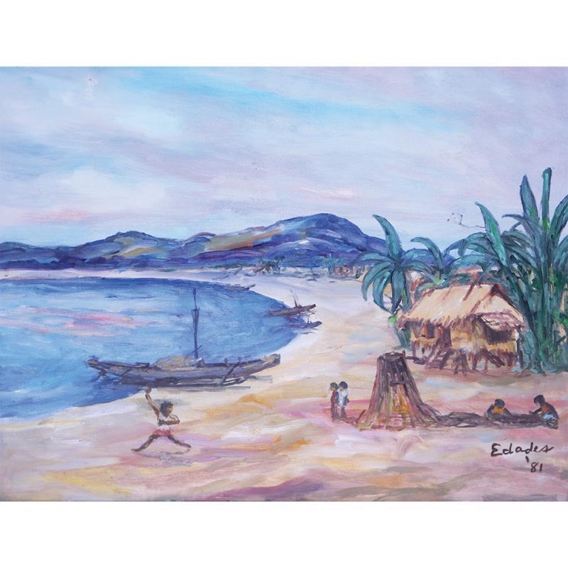 Victorio Edades By the Sea (1981) MutualArt