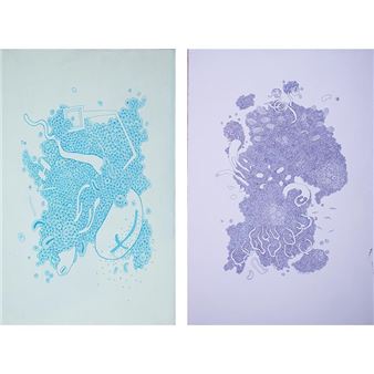 Two works: Commencement; Habituate 2 - Nasser Lubay