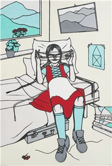 Untitled (Cats Cradle) - Vanessa Jane Phaff