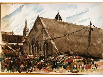 La halle du Faouet - Rio Le Gall