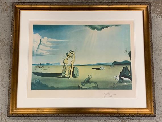 Salvador Dalí | Landscape with various animals | MutualArt