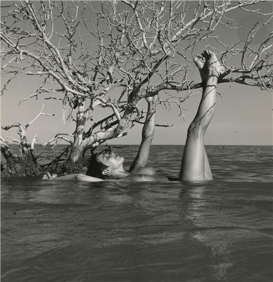 Nude with branches, c. 1950