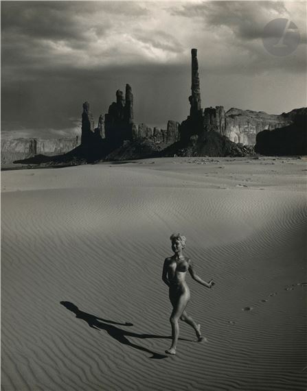 .Nude in the Desert, c. 1950