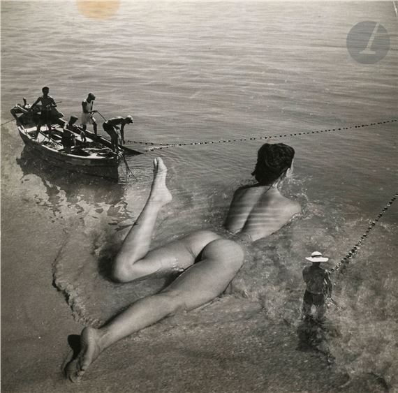 Nu au filet, c. 1950