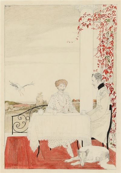 Four cartoons by Ragnvald Blix