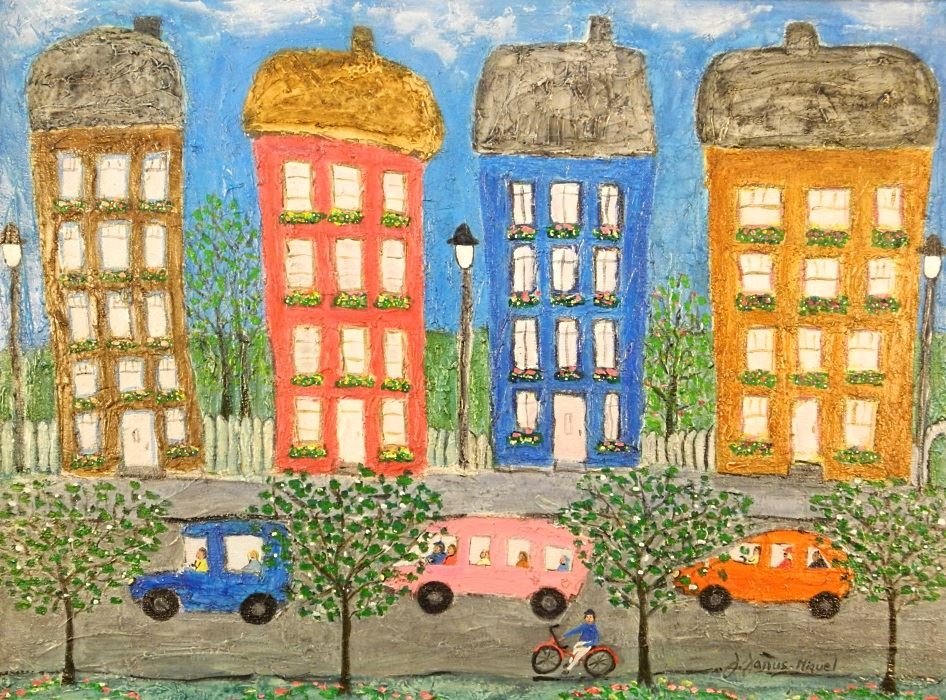 Artwork by J. Janus Miguel, Gaite, Made of Acrylic on canvas