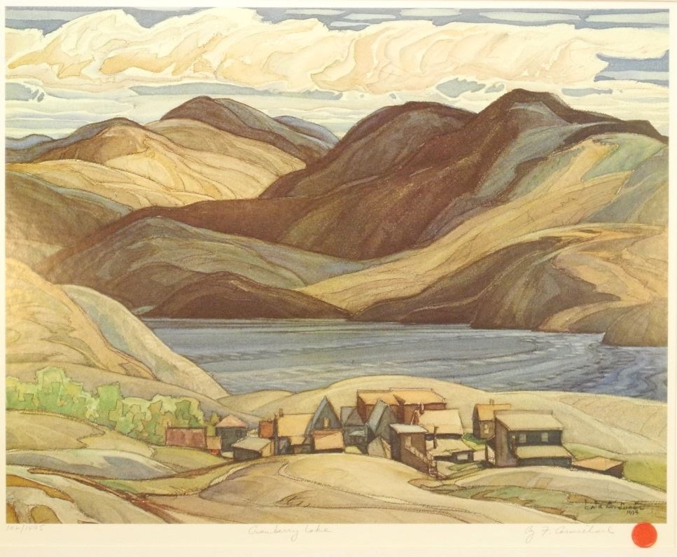 Franklin Carmichael Cranberry Lake MutualArt