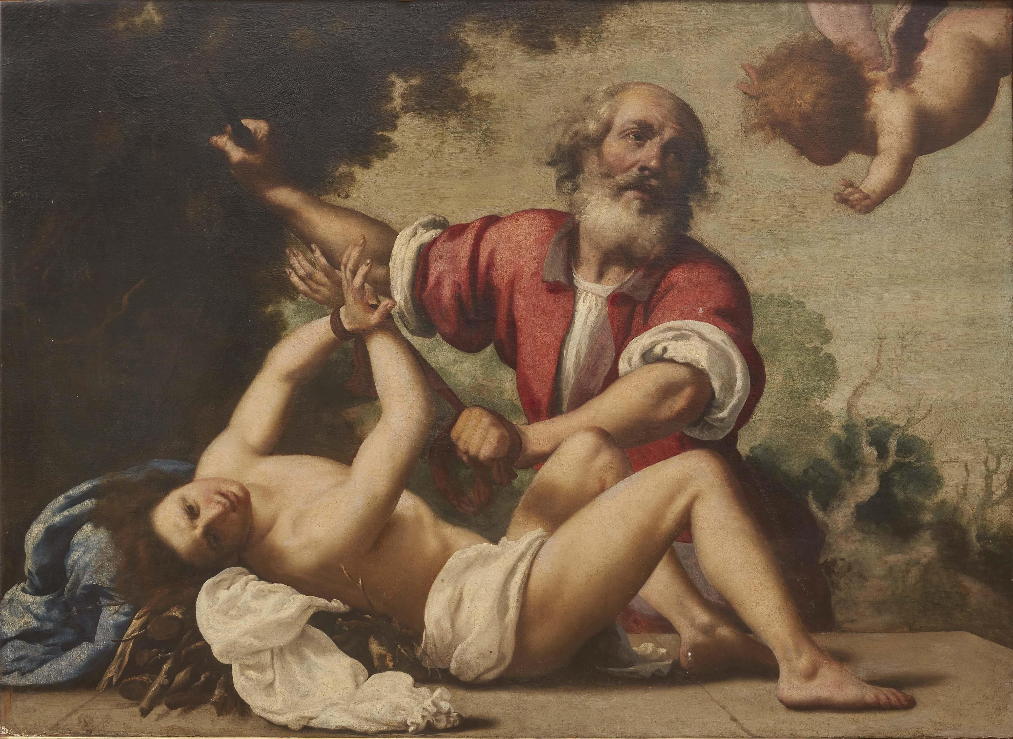 THE SACRIFICE OF ISAAC by Felice Ficherelli