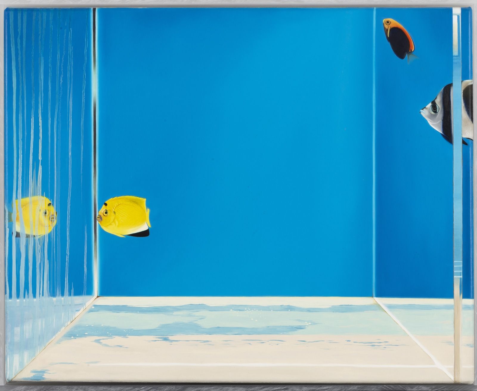 Artwork by Claire Decet, Poissons, Made of Acrylic on canvas