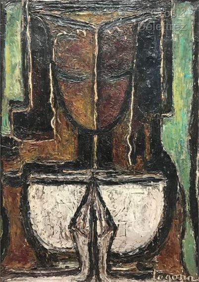 Caryatid by Jeanne Laganne