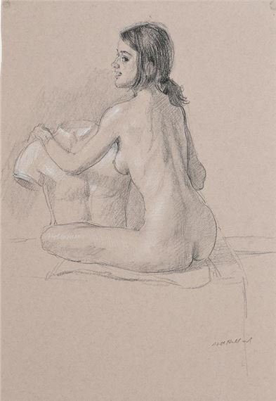 Female Nude by Harry Holland