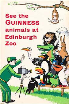 SEE THE GUINNESS ANIMALS AT EDINBURGH ZOO. . - N. R. Price