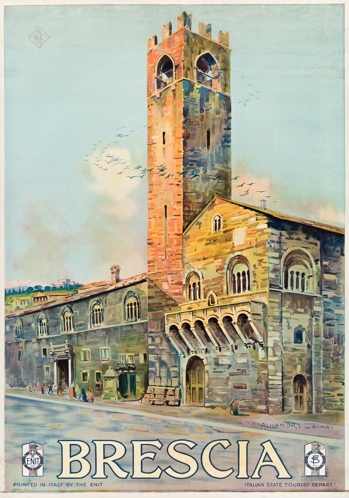 Artwork by Vincenzo Alicandri, BRESCIA. .