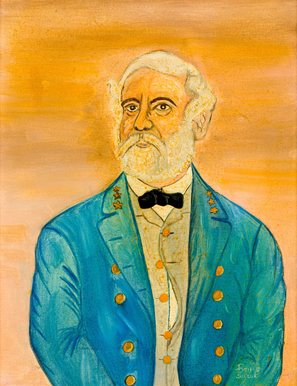 Artwork by Bruno Scurati, Robert Edward Lee, Made of oil on canvas