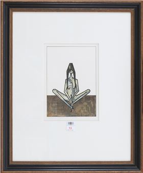 Zittende vrouw - C. Loiselle