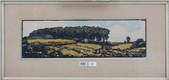 Landschap - Arie Zonneveld