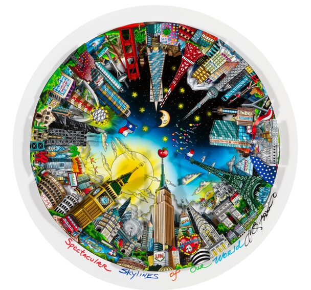 Charles Fazzino Spectacular Skylines of the World (2019) MutualArt