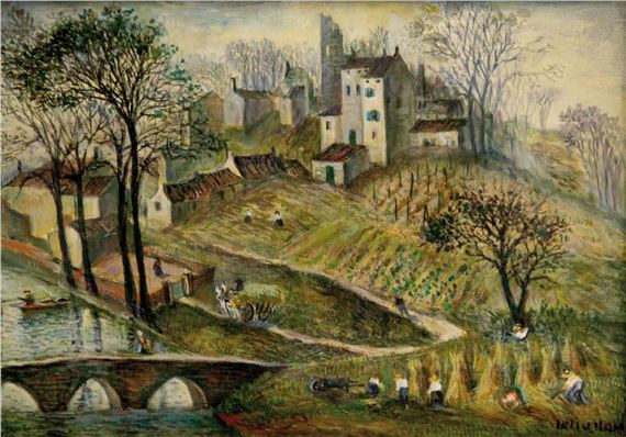 Landscape by Jean Raffy le Persan