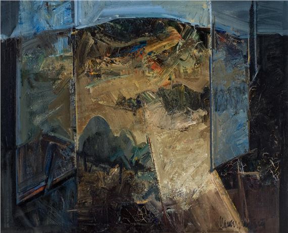 Cosas y luces de un paisaje que entraron por mi ventana by Manuel Narvaez Patiño