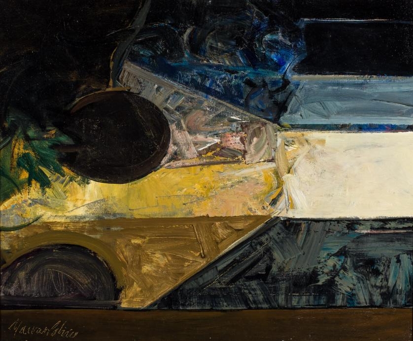 Artwork by Manuel Narvaez Patiño, Interior, Made of Oil on canvas.