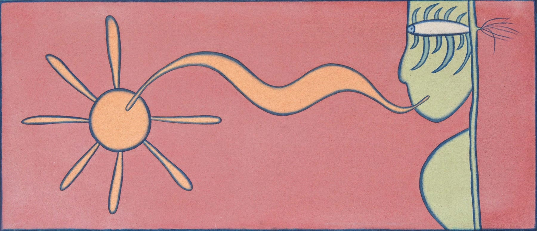 Artwork by Gusti Ayu Kadek Murniasih, Impianku 11 Maret, Made of acrylic on canvas